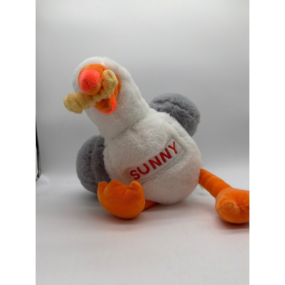 Fiesta Sunny the Seagull Plush Stuffed Animal Bird with French Fry 10 inch
